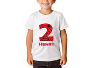 Custom 2nd Birthday Spiderman Inspired t Shirt Gift For Toddler Boys