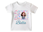 Custom 1st Birthday Little Mermaid Girl Onesie