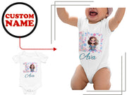 a diagram of how to choose Birthday Little Mermaid Girl Onesie