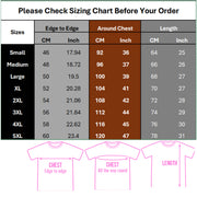 the size chart for a t - shirt for kids