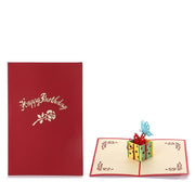 Personalized Butterfly 3D Pop-Up Greeting Card - Perfect Gift for Birthdays, Congrats, Thank You & More!