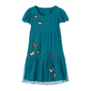 SEA GREEN PARTY DRESS - SkipStars