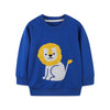 Young Simba Round Neck Sweat Shirt  (Blue)