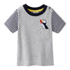 LITTLE BIRD PRINT COTTON T-SHIRT - SkipStars