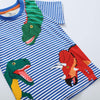 DINOSAUR PRINT GRAPHIC T-SHIRT - SkipStars