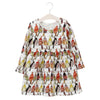 SkipStars Beautiful Birds Theme Girls Dress