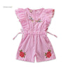 PINK FLORAL DESIGN DRESS - SkipStars