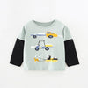 Full Sleeve Vehicle Printed Boys Sweatshirt