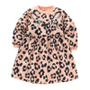 Long Sleeve Girl's leopard Dress