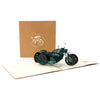 Personalized 3D Handmade Motorcycle Pop-Up Greeting Card - Perfect for Motorbike Fans, Thinking of You, Congrats, Birthdays,  a Unique Gift