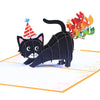 3D Handmade Birthday Cat Pop-Up Greeting Card - The Perfect Way to Say Happy Birthday to Little Cat Fan  Birthday Wishes, or Thank You!