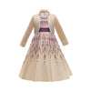 Princess Anna Inspired Girls Dress
